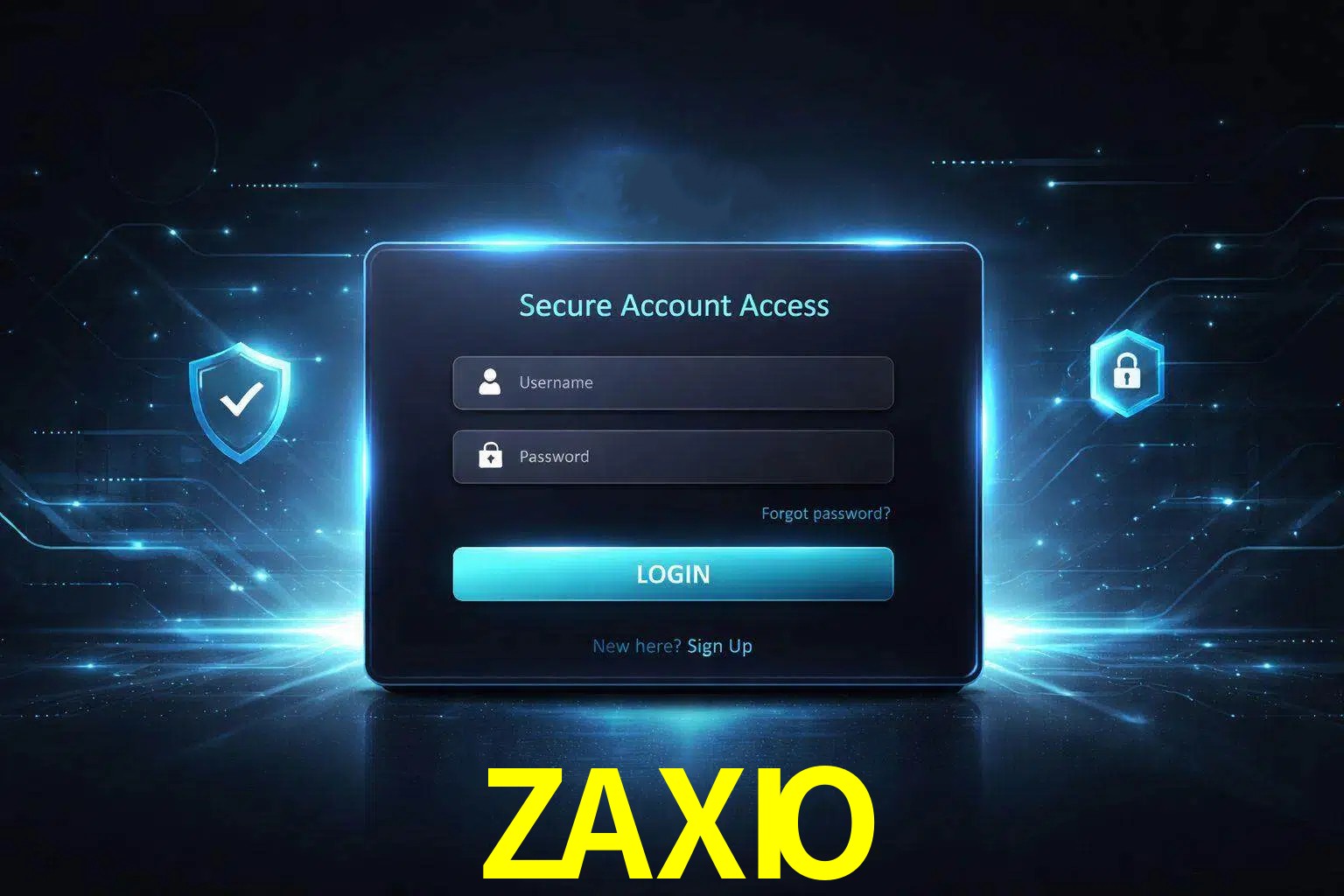 Pantalla de inicio de sesión de cuenta ZAXIO para usuarios en México