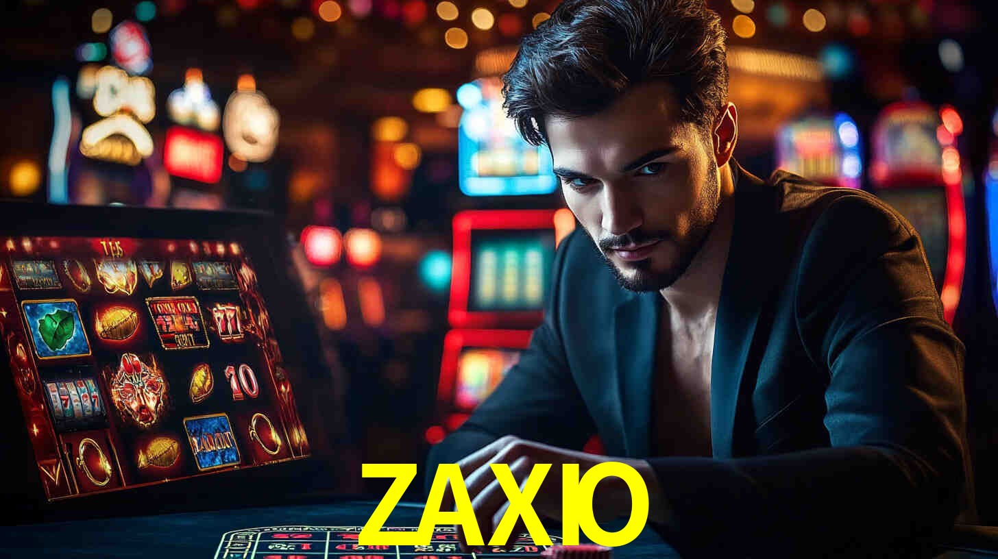 Interfaz de la app móvil ZAXIO en un smartphone moderno
